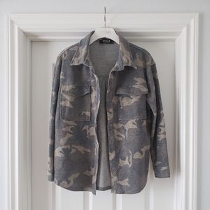 Camo Button Down